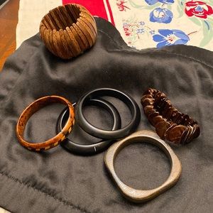 Wood Angle bracelets